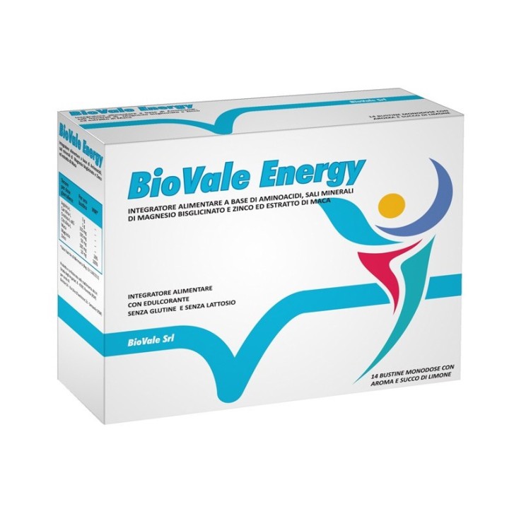 Biovale Energy 14 bustine - Integratore Vitamine e Sali Minerali