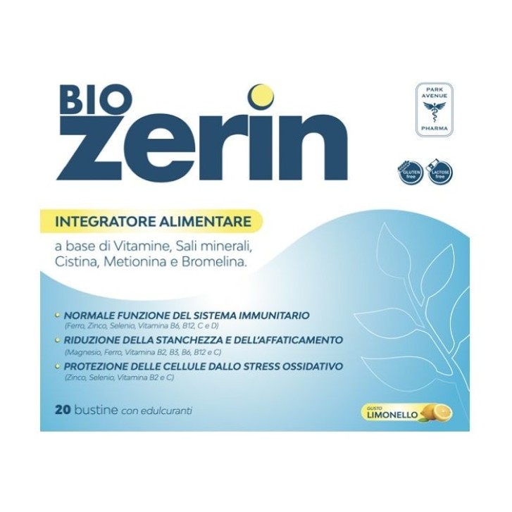 Biozerin 20 bustine - Integratore Alimentare