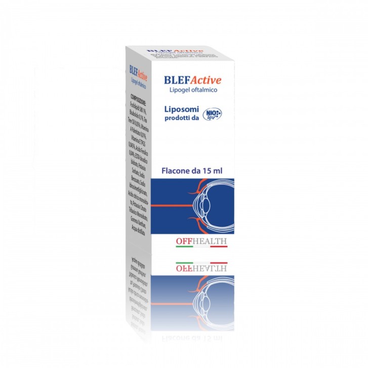 Blefactive Lipogel Oftalmico Azione Lenitiva per Blefariti 15 ml
