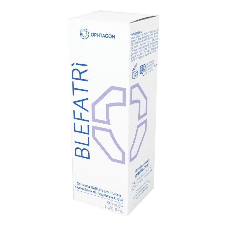 Blefatr&igrave; Schiuma Detergente Palpebre e Ciglia 50 ml