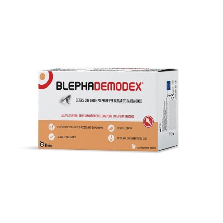 Blephademodex Garze Oculari Sterili Blefarite 30 pezzi