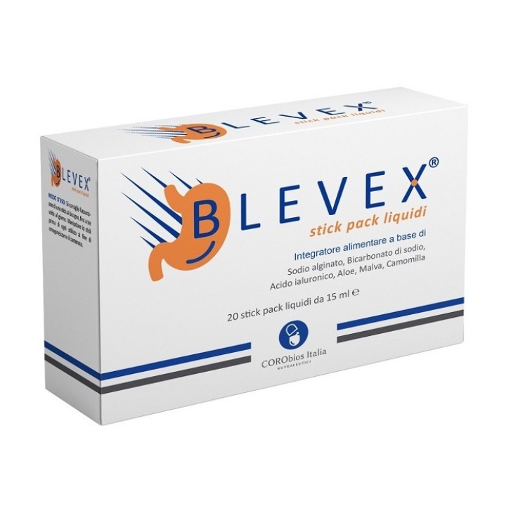 Blevex 20 Stick Pack Liquidi - Integratore Benessere Digestivo