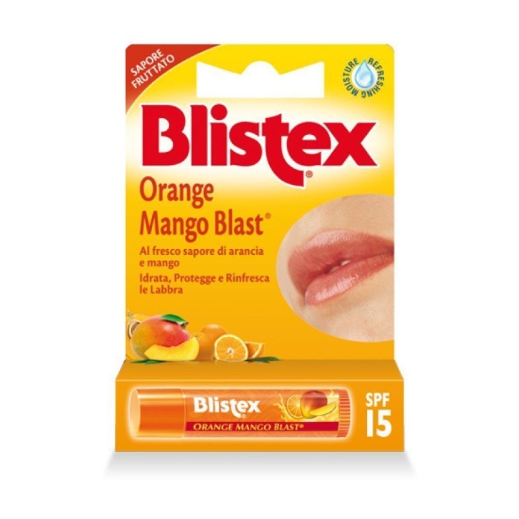 Blistex Orange Mango Blast Stick Labbra SPF 15  4,25 grammi