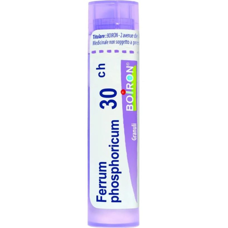 Boiron Ferrum Phosphoricum 30 Ch 80 Granuli - Rimedio Omeopatico