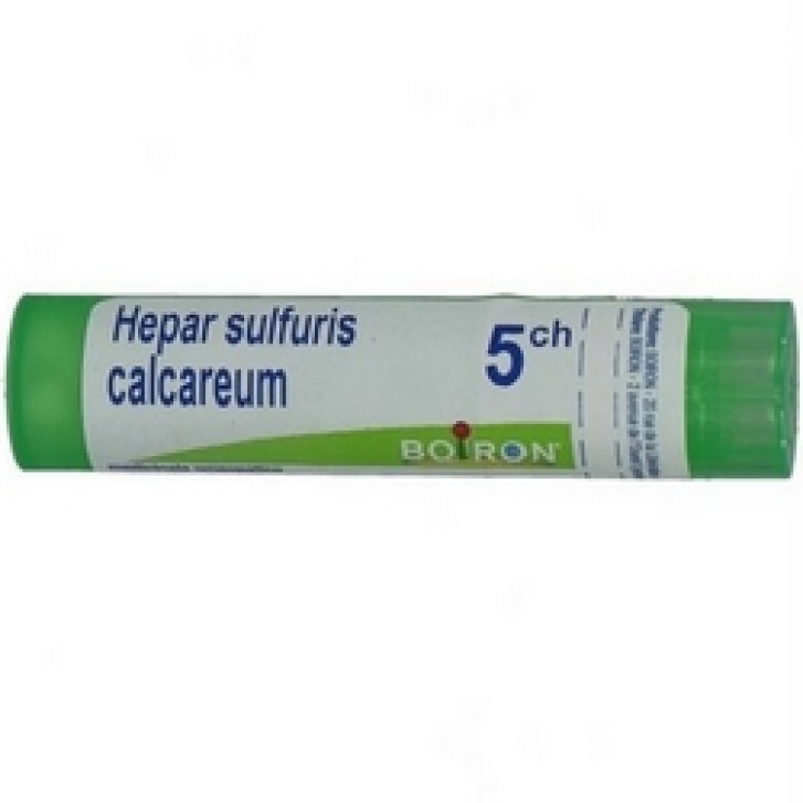 Boiron Hepar Sulfuris Calcareum 5 Ch Granuli - Rimedio Omeopatico