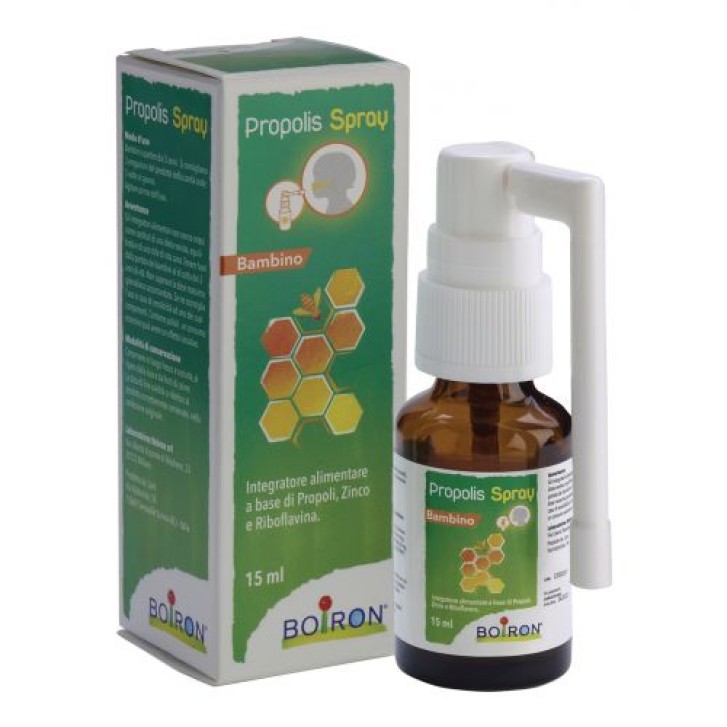 Boiron Propolis Spray Bambino 15 ml - Integratore Alimentare