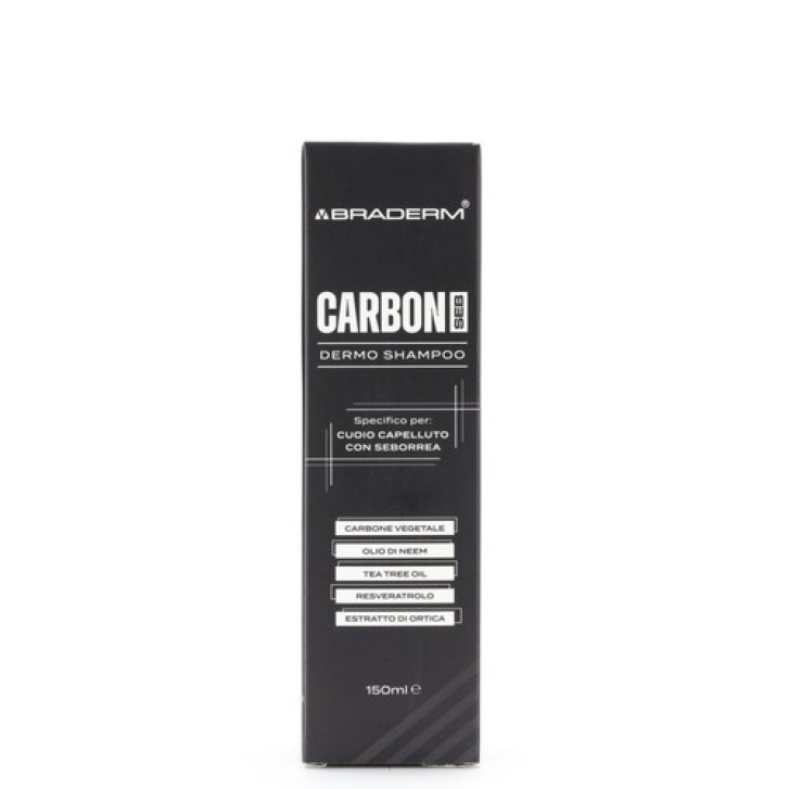 Braderm Carbon Dermo Shampoo Seborrea 150 ml