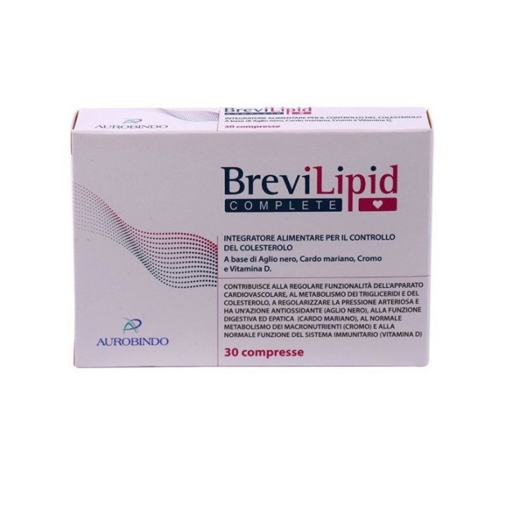 Brevilipid Complete 30 Compresse - Integratore Controllo Colesterolo