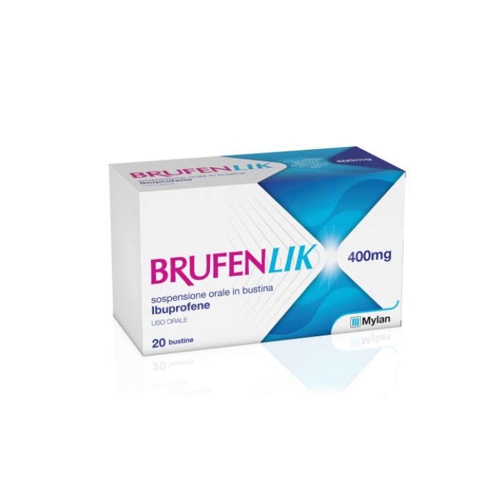 Brufenlik 400 mg Ibuprofene 20 Bustine da 10 ml