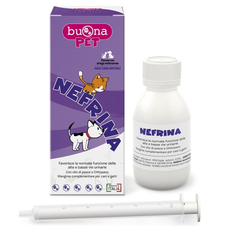 BuonaPet Nefrina 90 grammi - Mangime Complementare Vie Urinarie
