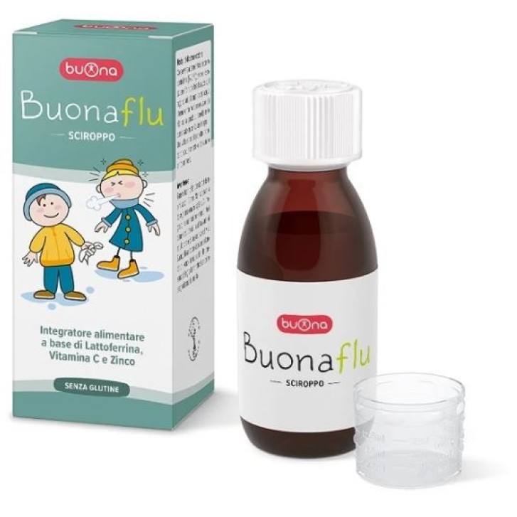Buonaflu Sciroppo 100 ml - Integratore Difese Immunitarie Bambini