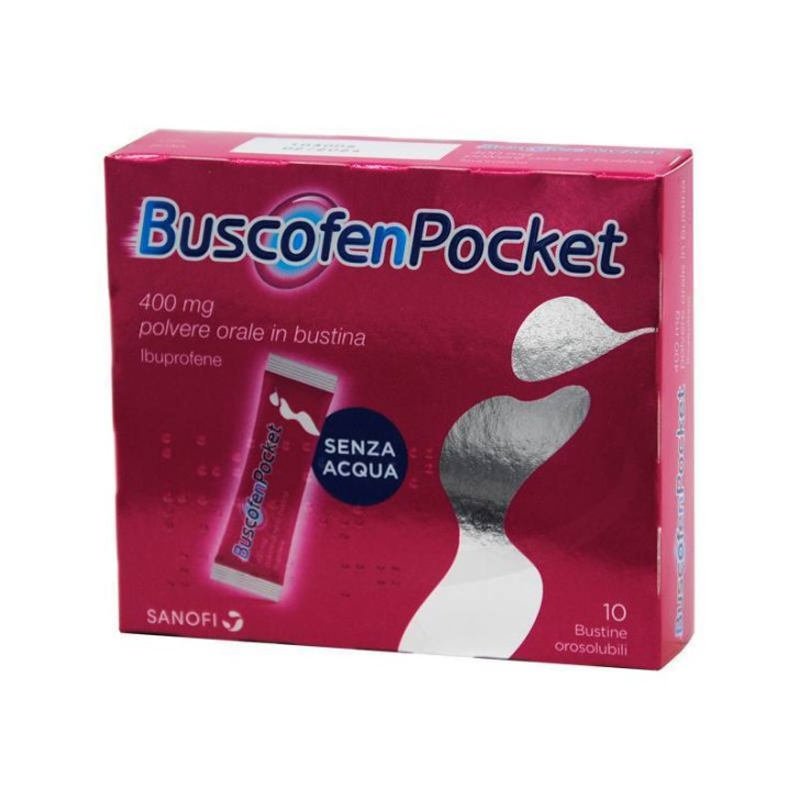 Buscofen Pocket Ibuprofene 400 mg 10 Bustine