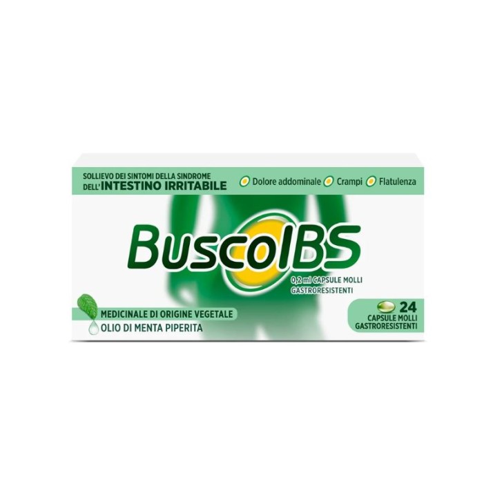 BuscoIBS 0,2 ml 24 Capsule Molli Gastroresistenti