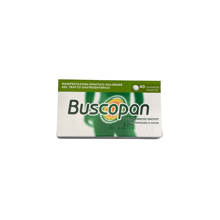 Buscopan 10 mg Scopolamina Antispastico 40 compresse