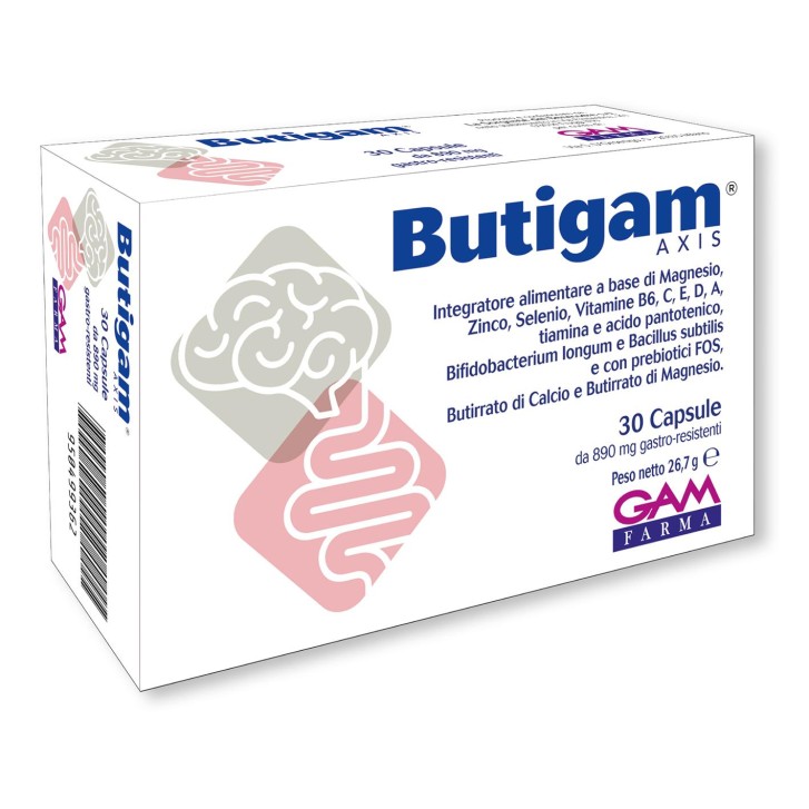 Butigam 30 capsule - Integratore Alimentare