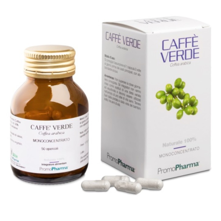 Caffe' Verde 50 Capsule PromoPharma - Integratore Alimentare