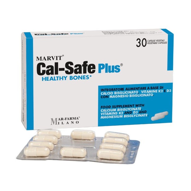 Cal Safe Plus 30 Capsule - Integratore Vitamina K e D3