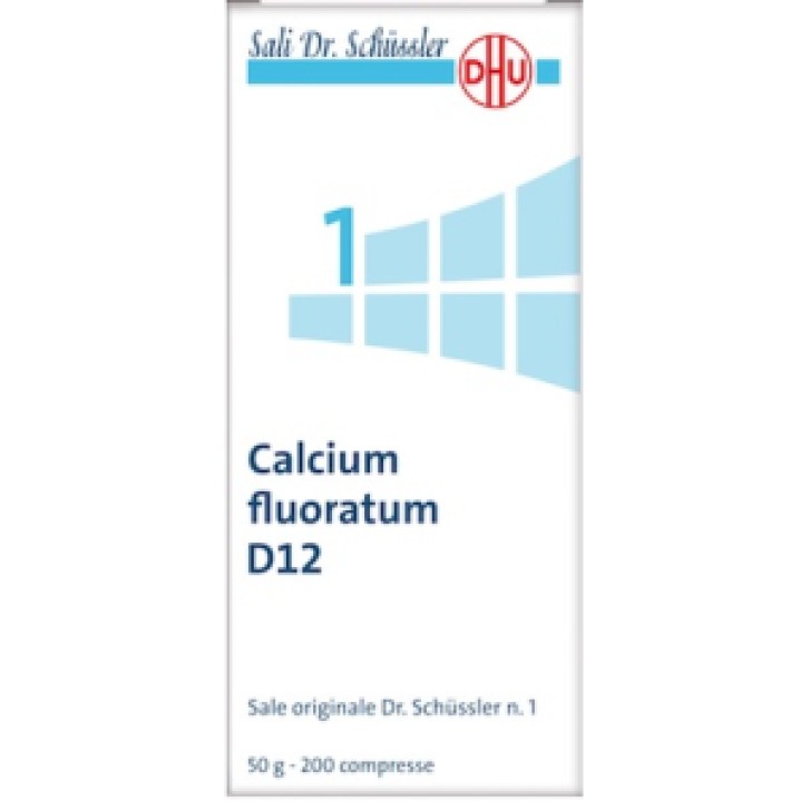 Schwabe Calcium Fluoratum DHU 12DH Rimedio Omeopatico Globuli