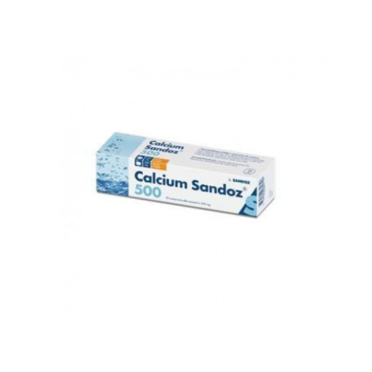 Calcium Sandoz 500 mg 20 Compresse Effervescenti
