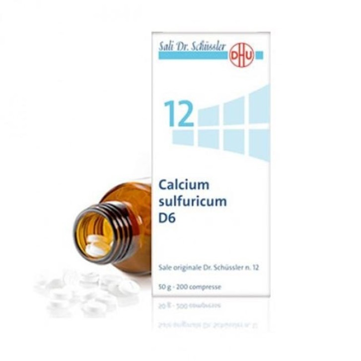 Calcium Sulfuricum D6 Dr Schussler n. 12 200 compresse