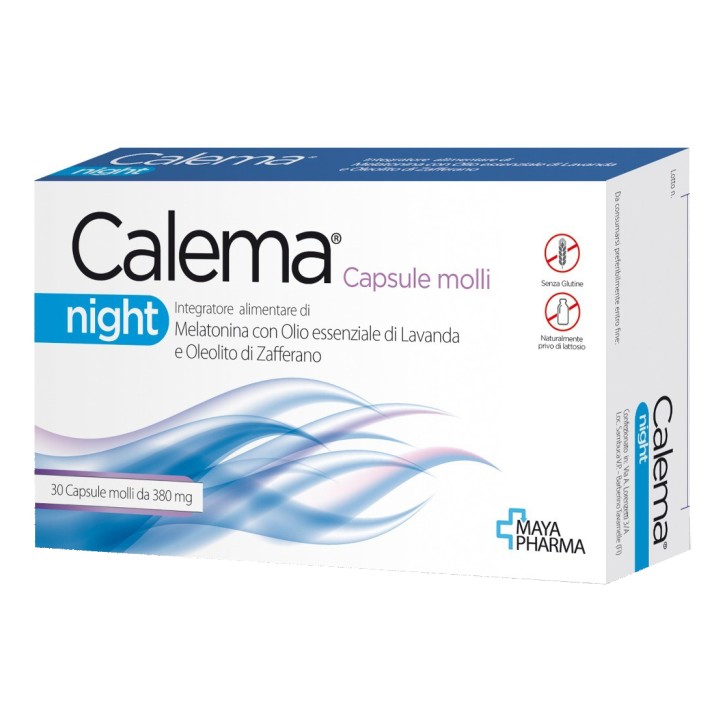 Calema Night 30 Perle - Integratore Benessere Sonno