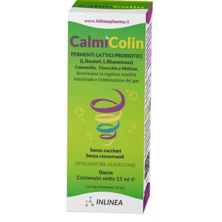 Calm&igrave;Colin Gocce 15 ml - Integratore Equilibrio Flora Intestinale
