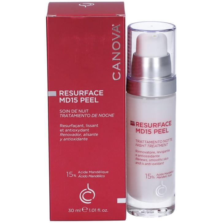 Canova Resurface MD-15 Peel Trattamento Notte Rinnovatore 30 ml