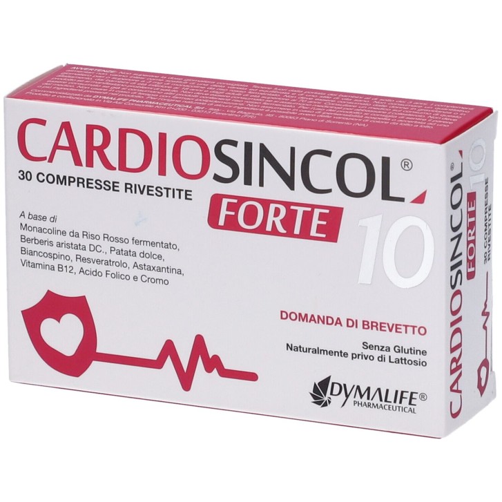 Cardiosincol 10 Forte 30 compresse - Integratore Controllo Colesterolo