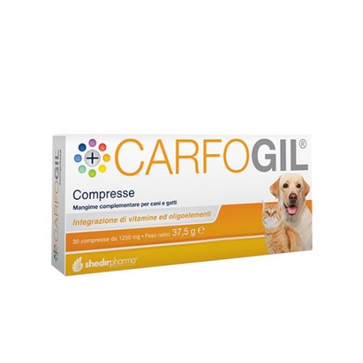 Carfogil 30 Compresse - Mangime Complementare per Cani e Gatti