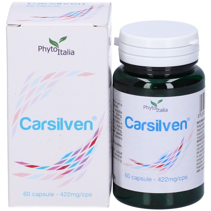 Carsilven 60 Capsule - Integratore Benessere Microcircolo