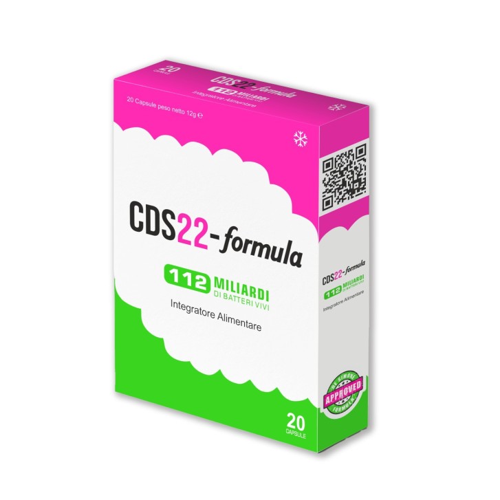 CDS22 Formula 112 Miliardi 20 Capsule - Integratore per equilibrio della flora intestinale