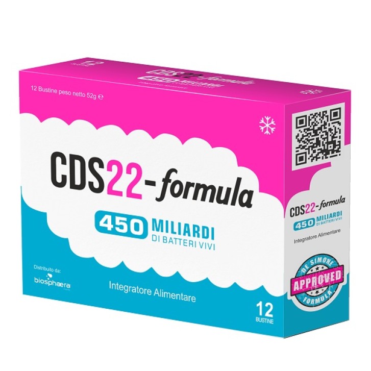 Cds22 Formula 450 miliardi 12 bustine - Integratore Fermenti Lattici