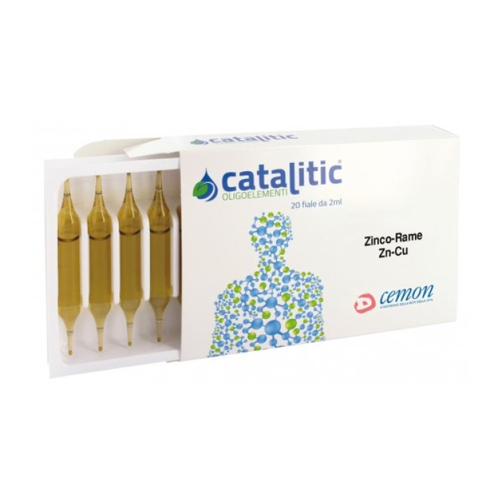 Cemon Catalitic Oligoelementi Zinco/Rame 20 Fiale da 2 ml