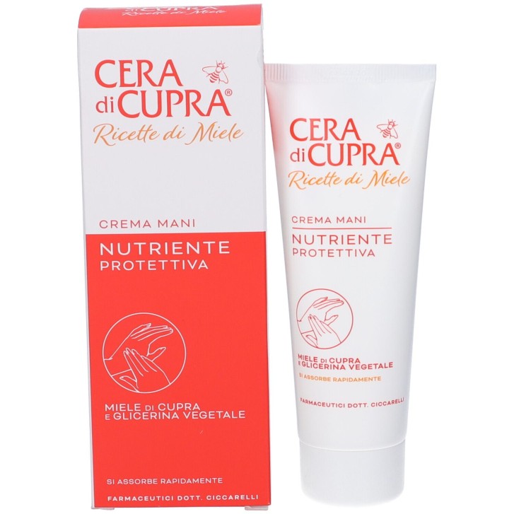 Cera di Cupra Crema Mani Ricetta di Miele 75 ml