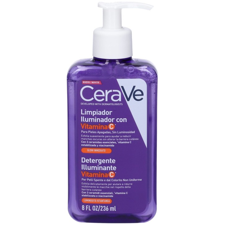 CeraVe Detergente Illuminante Vitamina C 236 ml