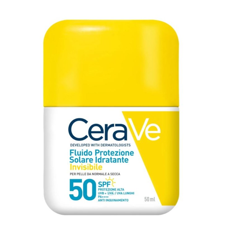 Cerave Solare Fluido Protezione Idratante SPF50+ 50 ml