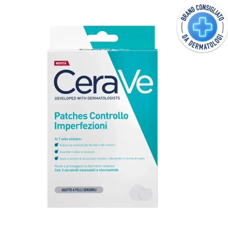 Cerave Patches Controllo Imperfezioni Viso 22 pezzi