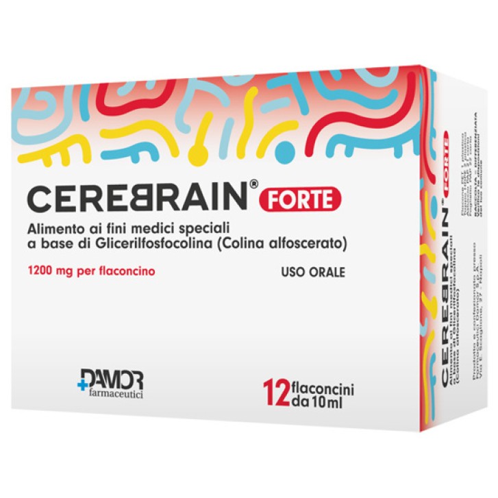 Cerebrain Forte 12 flaconcini da 10 ml - Integratore Alimentare