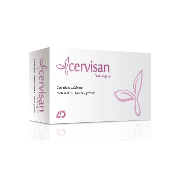 Cervisan Azione Riepitelizzante Ecosistema Vaginale 10 Ovuli
