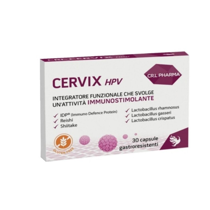 Cervix HPV 30 Capsule Gastroresistenti - Integratore Immunostimolante