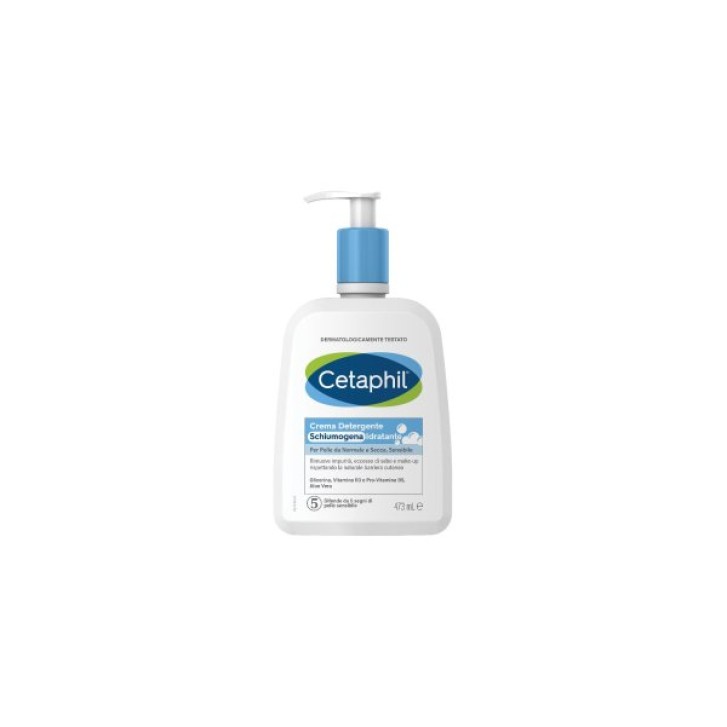 Cetaphil Crema Detergente Idratante Schiumogena 473 ml