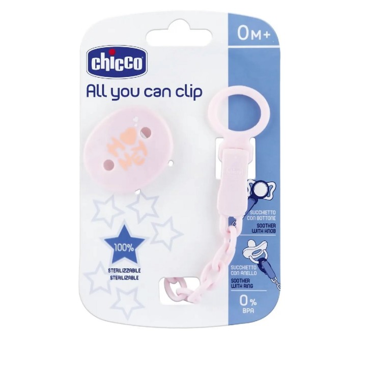 Chicco Clip Universale Rosa 0m+