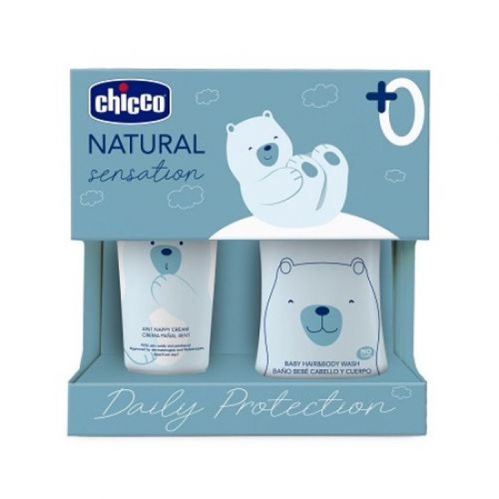 Chicco Natural Sensation Kit BagnoShampoo Pasta