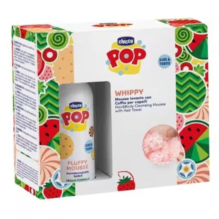 Chicco POP Mousse Corpo e Capelli Vanilla Wrap 200 ml