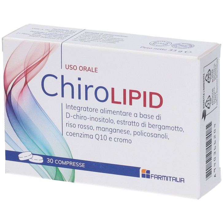 Chirolipid 30 Compresse - Integratore Controllo Colesterolo