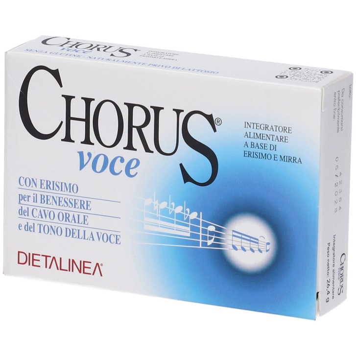 Chorus 30 Compresse - Integratore Voce e Gola