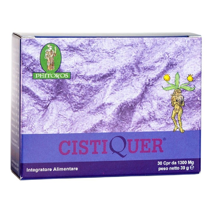 Cistiquer 30 Compresse - Integratore per benessere delle vie urinarie
