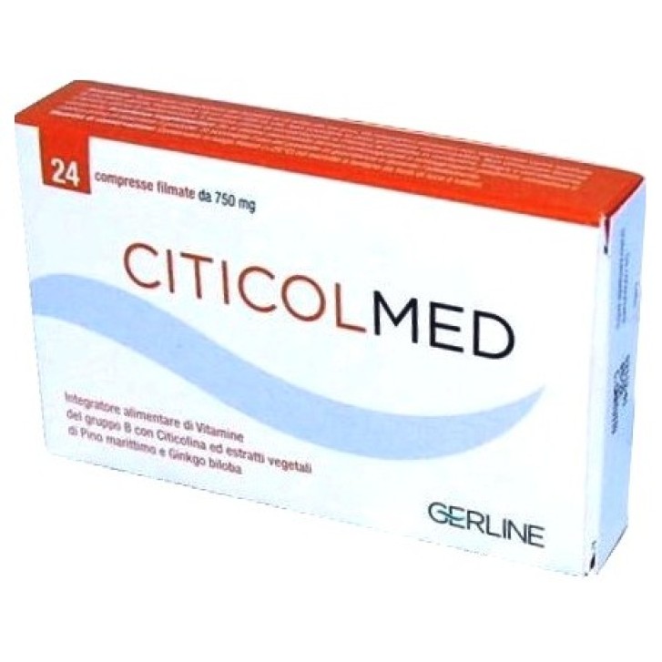 Citicolmed 24 Compresse - Integratore Vitamine B e Citicolina