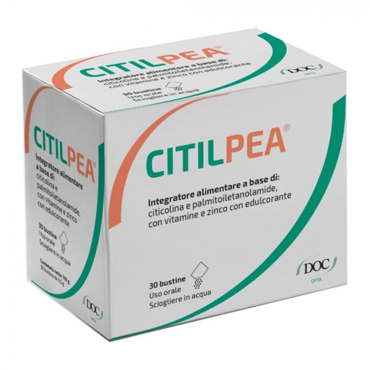 Citilpea 30 Bustine da 3,5 g - Integratore per Sistema Nervoso e Vista