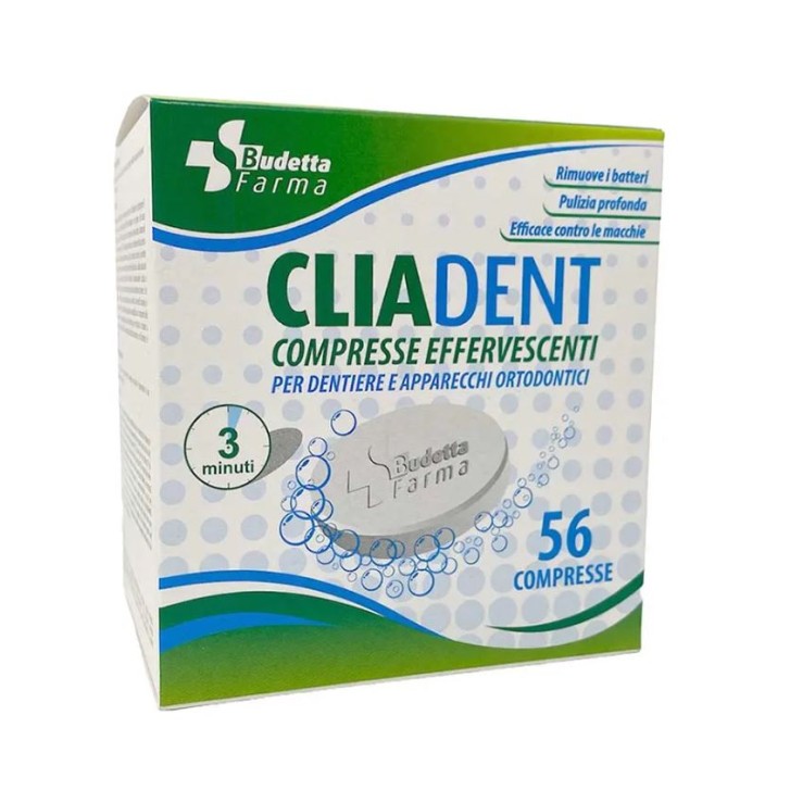Cliadent Igiene Protesi 56 Compresse Effervescenti